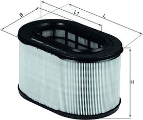 Luftfilter KNECHT LX 669 Luftfilter KNECHT LX 669