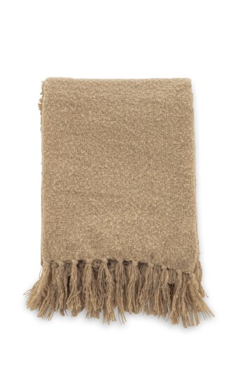 Venture Design Stanly pledd Sand 170 x 130 cm Beige