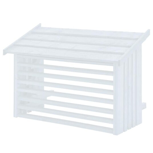 Varmepumpetak PLUS 96×56×78 cm Hvit 16680-13 Varmepumpetak PLUS 96×56×78 cm Hvit 16680-13