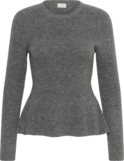 Part Two Carinapw Pullover MEDIUM GREY MELANGE L