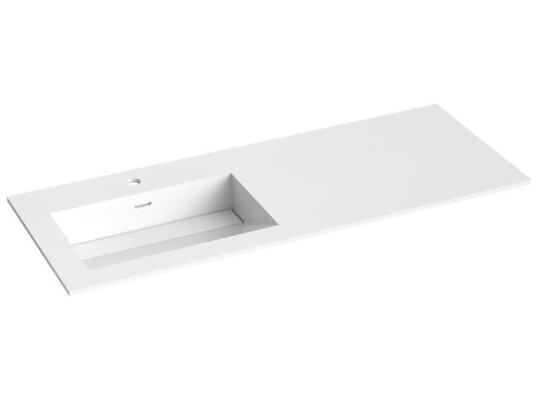 Corian Sidestilt Servant Med Skra Bunn