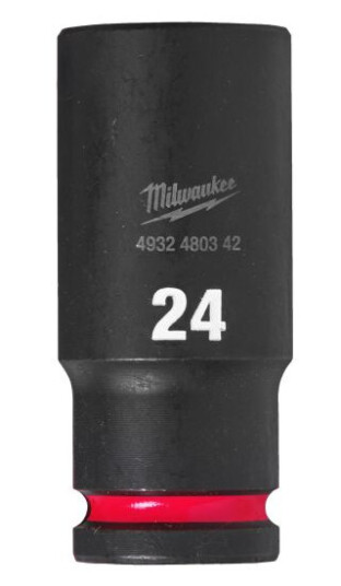 Milwaukee Dyp Kraftpipe 1/2" 24 mm til Håndverktøy med Høykvalitets Stål