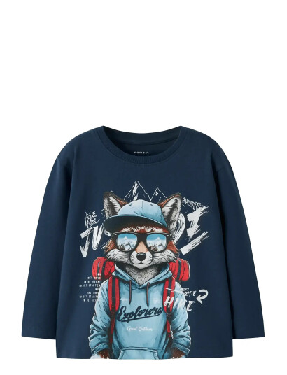 Name It Nmmolly Ls Nreg Top Box Navy 86