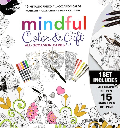 Spice Box Mindfulness Malebok & Gavesett Spice Box Mindfulness Malebok & Gavesett