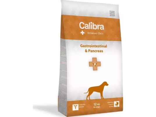 Calibra Veterinary Diets Dog Gastrointestinal & Pancreas Tørfoder Til Hunde 12Kg