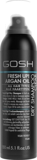 GOSH Copenhagen GOSH Fresh Up Dry Shampoo Argan Oil 150 ml GOSH Copenhagen GOSH Fresh Up Dry Shampoo Argan Oil 150 ml