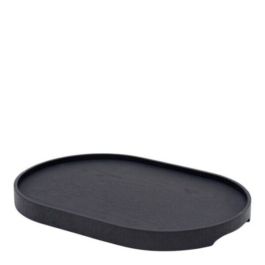 Bosign   CurveLine serveringsbrett anti slip 39x26 cm svart