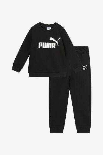 Puma Sett Minicats Ess Crew FL Inf Svart Puma Sett Minicats Ess Crew FL Inf Svart