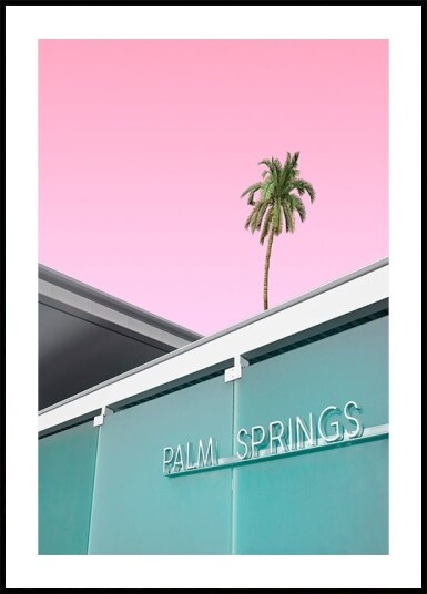 Welcome to Palm Springs Poster Plakat / 70x100cm