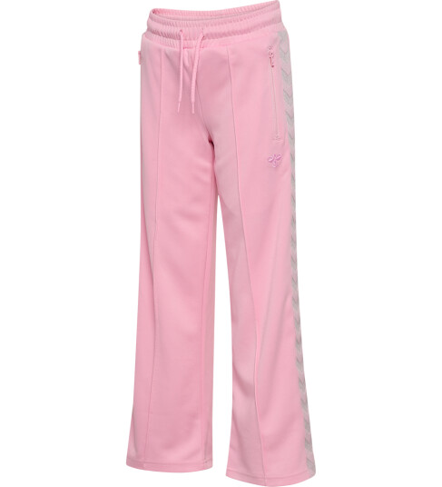 Hummel Hmljr Wide Leg Poly Tape Pants Pink 128 Hummel Hmljr Wide Leg Poly Tape Pants Pink 128