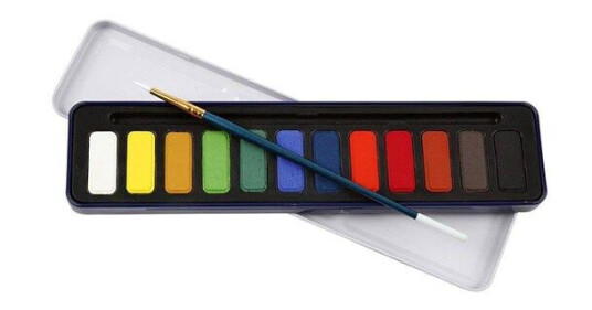 Creativ Company Watercolor paint set - Various colors 1 box
