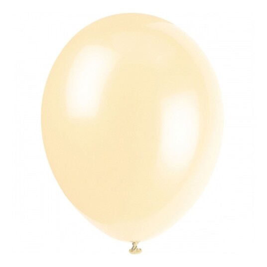 Ballongkungen AB Ballonger Elfenben - 25-pakning