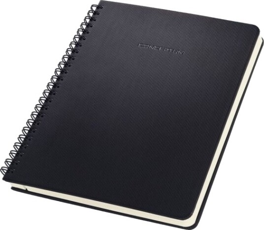Sigel Conceptum Sort A5 160 Ark 80 G/M² Rute Papir Innbundet Hardcover