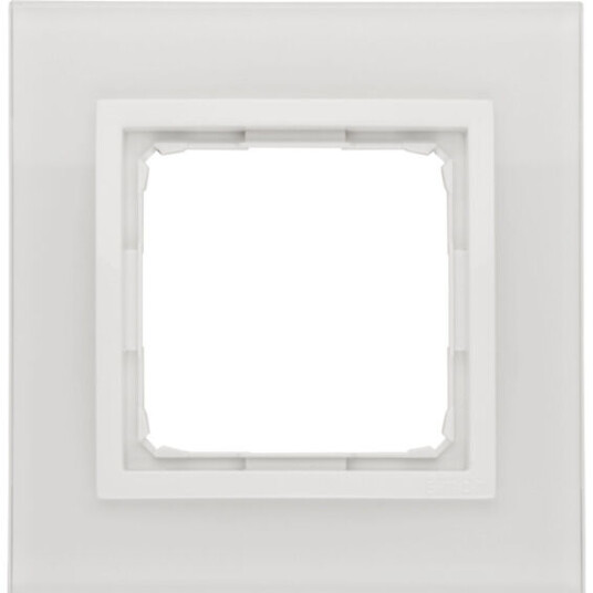 Kontakt-Simon Simon 1-Hulls glass ramme White Pearl - 1406660