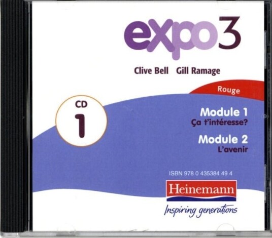 Expo 3 Rouge Audio CDs pack of three