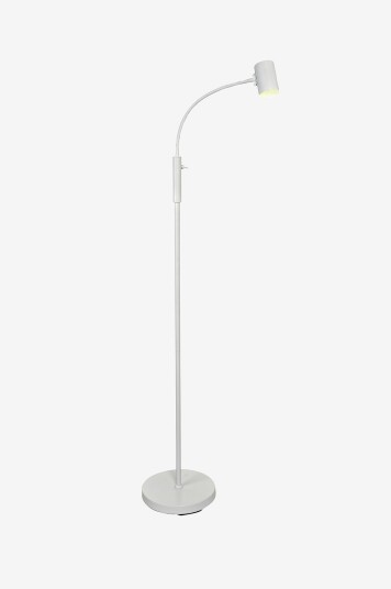 Aneta Lighting   Gulvlampe Hugin   Hvit