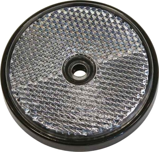 Refleks Rund Hvid Diameter 68Mm 2Stk