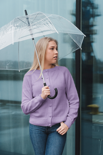 Dale Garn 446 08B Salomè Cardigan Lys Lavendel