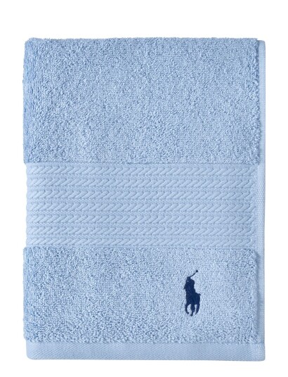 Ralph Lauren Player Wash Towel Blue Home RIVERBL 33X33CM