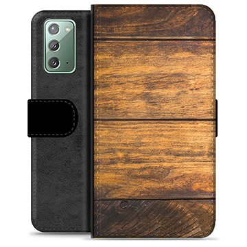 Samsung Galaxy Note20 Premium Lommebok-deksel Tre