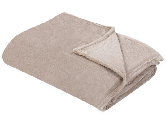 Beliani Pledd 200 X 220 Cm Beige Bayburt