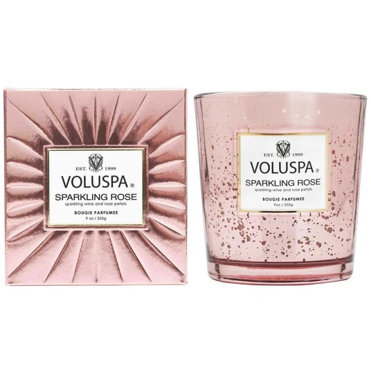 Voluspa Boxed Candle Sparkling Rose, 255 g Duftlys