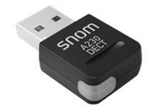 Snom a230 dect dongle usb