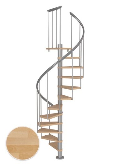 Dolle Montreal Spiral Bøk Oljet Pearl Grey Classic2 11T Ø120