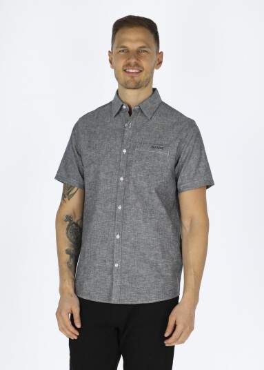 Seaside Sailor Shirt Short Sleeve Navy 3xl Kortarmede Skjorter