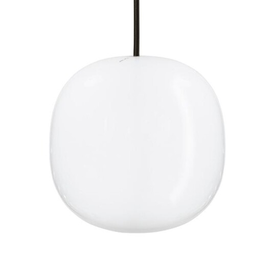 Piet Hein Superkube 200P Taklampe Opal med Sort Ledning