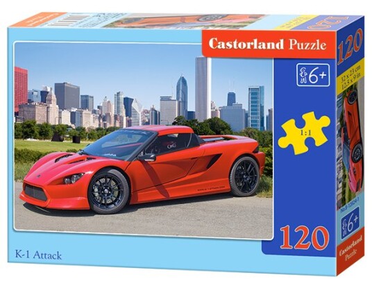 Castorland K-1 Attack 120 Pcs 120 Stykker Tegneserier 6 År