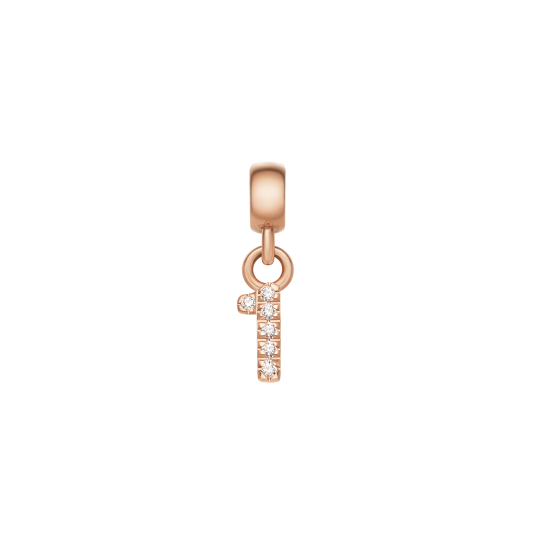 Daniel Wellington DW Charm Number 1 Rose Gold Daniel Wellington DW Charm Number 1 Rose Gold
