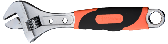 Harden Skiftnøkkel 250mm Soft Grip