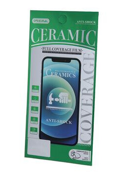 iPhone 14 Pro Keramisk Beskyttelsesglass Svart Kant