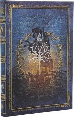 The Crown Reclaimed The Lord of the Rings Collection Journal Midi Lined Elastic Band Closure The Crown Reclaimed The Lord of the Rings Collection Journal Midi Lined Elastic Band Closure