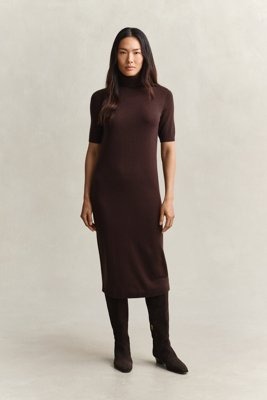 Gant Merino Dress Brown S