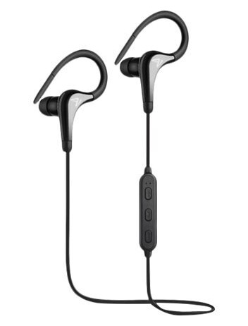 Savio We-03 - Ørepropper Med Mikrofon - Ørepropp - Over-Øret-Montering - Bluetooth - Trådløs - Svart