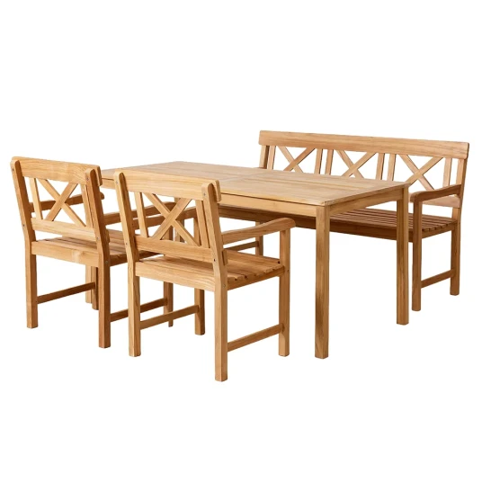 Cinas Sofiero 3 seter sofa Teak