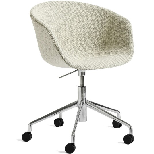 Hay AAC53 Stol 5 star swivel Aluminium / Coda White