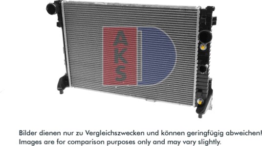 AKS DASIS 120051N Radiator motorkjøling