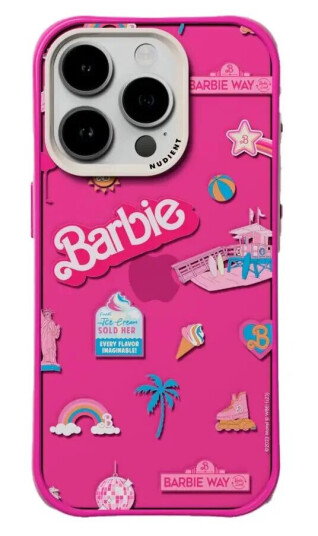 Nudient Form Case iPhone 15 Pro Deksel - Barbie Board