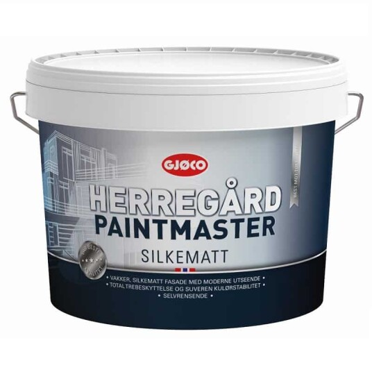 Gjøco Herregård Paintmaster Silkematt 9 liter