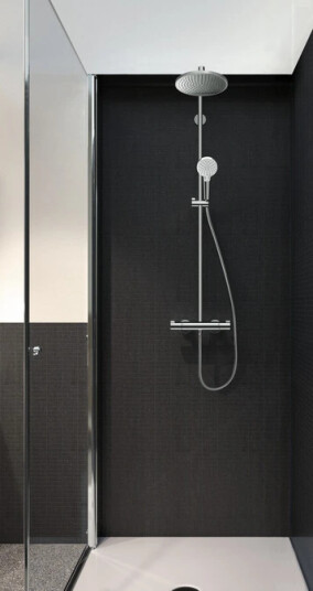 Hansgrohe Crometta S 240 1jet Ø240 mm, EcoSmart, Krom Hansgrohe Crometta S 240 1jet Ø240 mm, EcoSmart, Krom