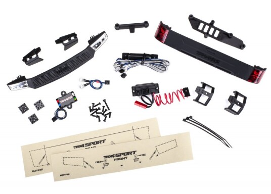 Traxxas 8085 LED Head- and Tail Light Kit with Power Supply TRX- Traxxas 8085 LED Head- and Tail Light Kit with Power Supply TRX-