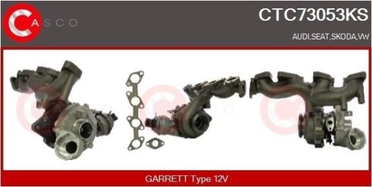 Turbolader CASCO CTC73053KS
