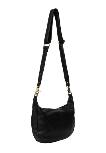 Re:Designed by dixie Mivi Small skulderveske i skinn Black