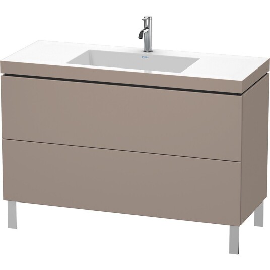 Duravit L-Cube Servantskap m/2 skuffer 1200x698x480 mm Basalt Matt