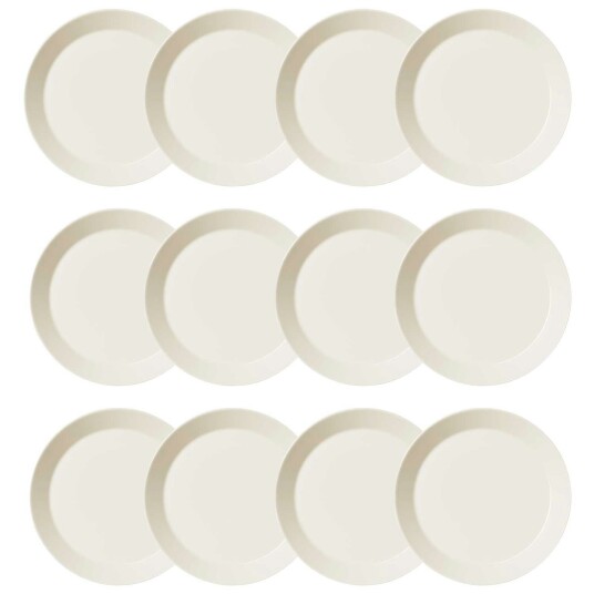 Iittala Teema Tallerken 26 cm Hvit 12 pk