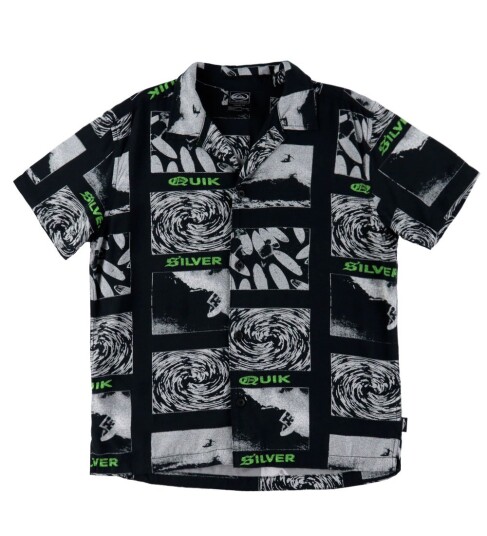 Quiksilver Skjorte Viskose Merkur Hals Black Quiksilver 10 år 140 Skjorte K/E Svart Quiksilver Skjorte Viskose Merkur Hals Black Quiksilver 10 år 140 Skjorte K/E Svart