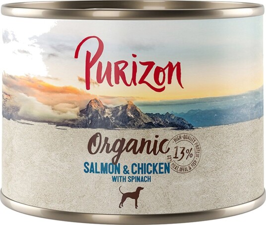 Purizon Våtfôr Økologisk Øko Laks Og Øko Med Øko Spinat Kylling 6 X 200 G Purizon Våtfôr Økologisk Øko Laks Og Øko Med Øko Spinat Kylling 6 X 200 G